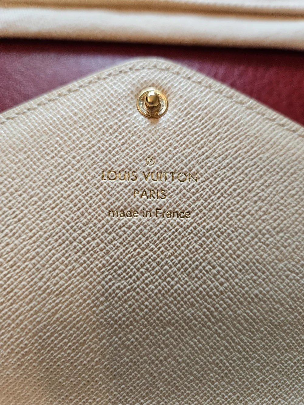 Louis Vuitton Damier Azur Canvas Josephine Wallet